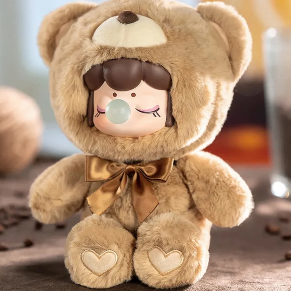 Nanci Colorful Chocolate Cutie Bears Series Plush NIB‎ - Caramel Coffee